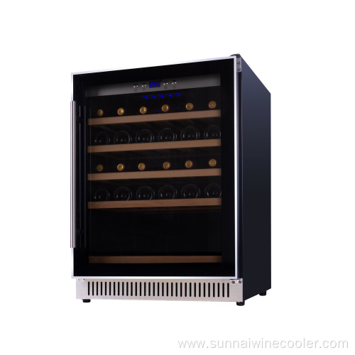 Factory hot sale Single Zone Wine Cooler Refrigerator